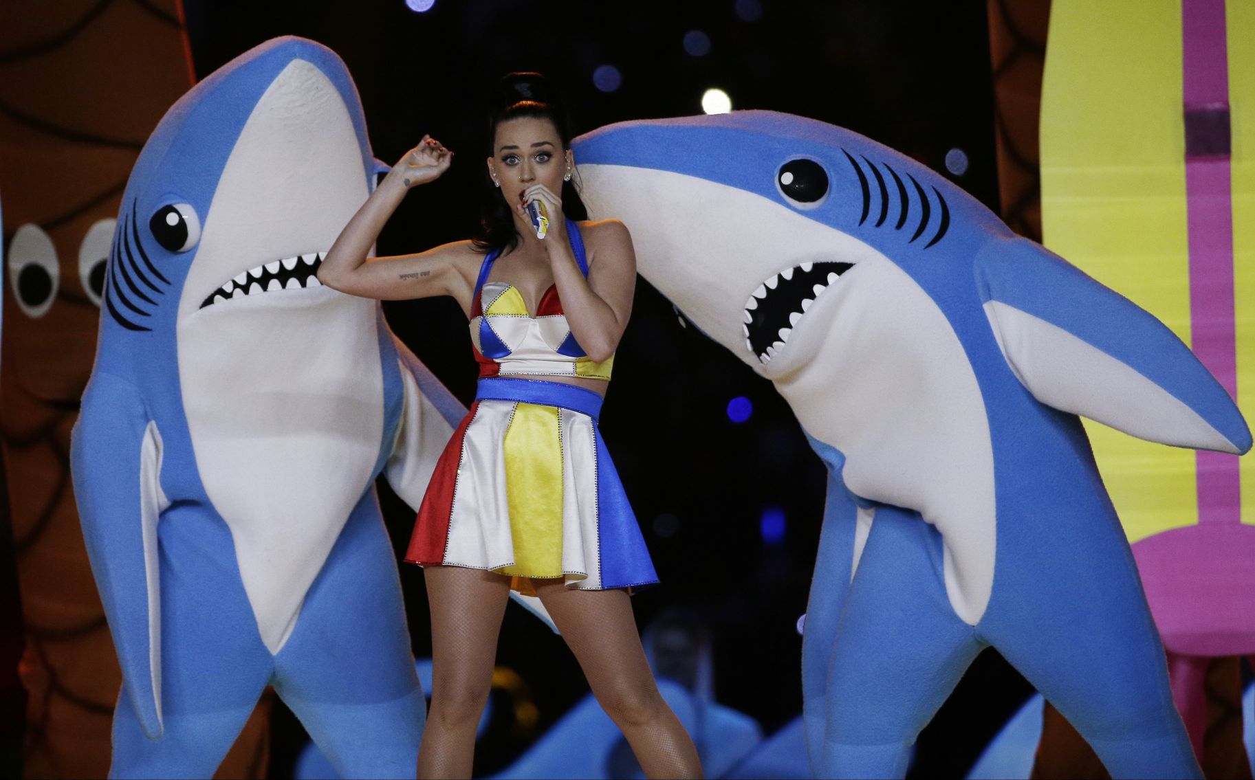 Super Bowl XLIX: Katy Perry, Lenny Kravitz and Missy Elliot